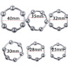 FUKR Anneau de gland 6 Balls Ring